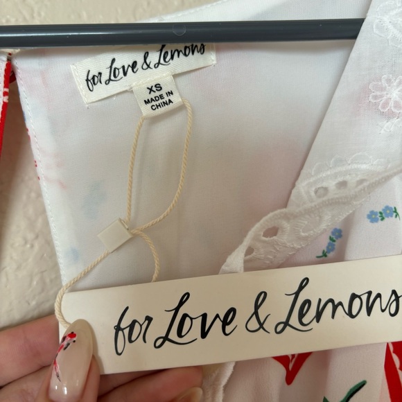 For love and lemons daisy mae mini dress sz XS - Picture 4 of 7